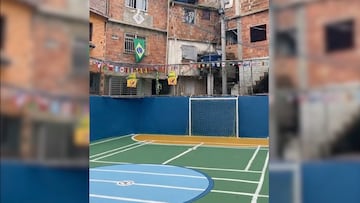 Cancha extraída de videojuego en Brasil se vuelve viral