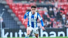 BILBAO, SPAIN - FEBRUARY 07: Oscar Melendo of RCD Espanyol in action during the LaLiga Santander match between Athletic Club and RCD Espanyol at San Mames Stadium on February 07, 2022 in Bilbao, Spain. (Photo by Juan Manuel Serrano Arce/Getty Images)
PUBLICADA 16/04/22 NA MA15 1COL (PUB SOLO BCN)