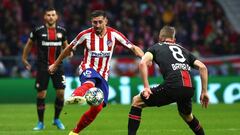 Héctor Herrera, primeros 90' con el Atlético de Madrid