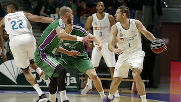 Resumen del Unicaja-Madrid, Liga Endesa 2018: Fabien Causeur reina en el Carpena de Málaga