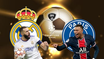 Real Madrid-PSG: times, how to watch on TV, how to stream online