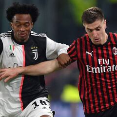 Cuadrado vs Milan y Ospina vs Inter: Semifinales de Copa Italia