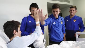 02/01/19
VALENCIA CF
VISITA A NIÑOS HOSPITALES
HOSPITAL LA FE
PAREJO
FERRAN TORRES
PAULISTA
NAVIDAD