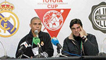 <B>AMBICIOSO Y CONCENTRADO</b>. Ronaldo espera conquistar la Intercontinental frente al Olimpia para hacer historia con el Real Madrid.