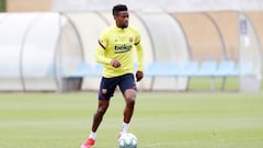 Barcelona: Semedo trains alone after confinement breach
