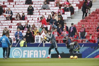Atlético fan group officially asks that Courtois' plaque be removed