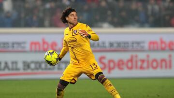 The Mexican goalkeeper could not avoid Salernitana’s disaster against Atalanta.