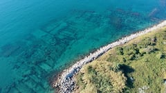 Hallan un templo bajo el mar en Italia