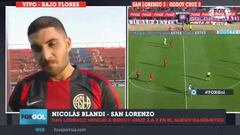 Blandi: “Hoy tuve un premio al trabajo y al esfuerzo”