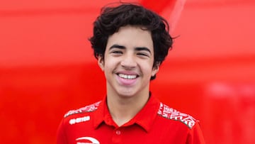 Salim Hanna, el barranquillero que correrá la Fórmula 4 con la escudería Prema.