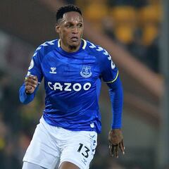 Yerry Mina, listo para volver y podría jugar ante Leicester