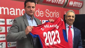 Palacios renueva con el Numancia.