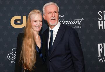 James Cameron y Suzy Amis.