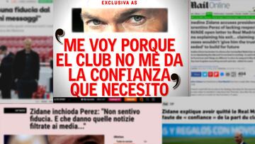 Repercusión mundial de la carta abierta de Zidane en AS