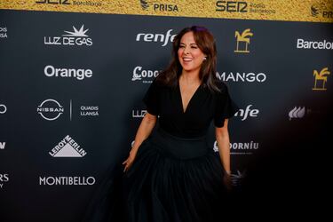 Mara Torres, periodista de la Cadena SER presenta la Gala de los Premios Ondas 2025.