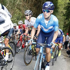 Valverde: "Iba acalambrado al final y no podía apretar"