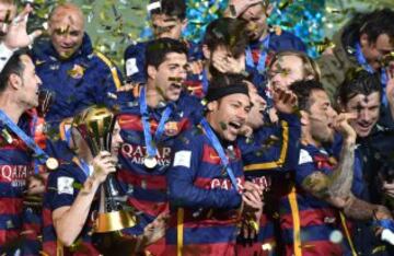 El Barcelona, campeón del Mundial de Clubes 2015.