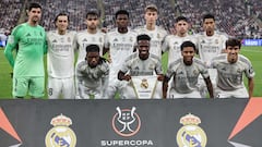 Aprobados y suspensos del Real Madrid contra el Barcelona en la Supercopa: con Vinicius y Gonzalo no basta