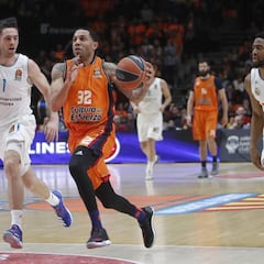 Resumen del Valencia-Madrid, Euroliga 2018: el Real Madrid pierde... pero se clasifica