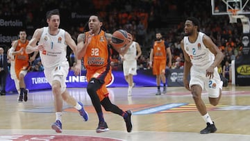 20/03/18 BALONCESTO PARTIDO  EUROLIGA
 VALENCIA BASKET - REAL MADRID 
  ERICK GREEN CAUSEUR