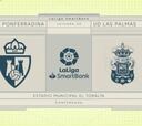 Resumen y goles del Ponferradina vs. Las Palmas de LaLiga SmartBank