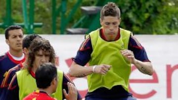 Torres se viene arriba y España ya está completa