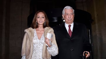 (Foto de ARCHIVO)
Isabel Preysler y Mario Vargas Llosa asisten al Teatro Real de Madrid para la gran gala solidaria del 2019, a 14 de noviembre de 2019, en Madrid (España).
CATEGORY_CODE_SHO
Francisco J. Olmo / Europa Press
13/11/2019