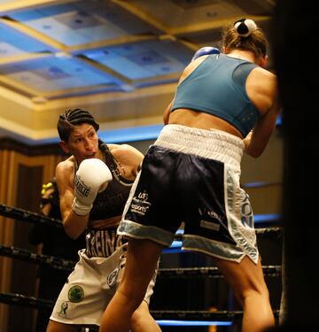 Miriam Gutiérrez se proclamó Campeona de Europa tras derrotar, por decisión unánime (98-92, 99-91 y 99-92), a la británica Sam Smith en el Casino de Torrelodones.