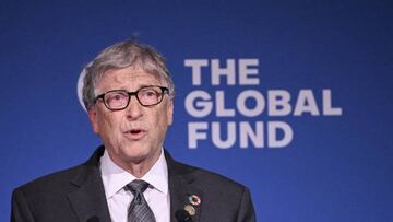 Microsoft founder Bill Gates speaks at the Global Fund Seventh Replenishment Conference in New York on September 21, 2022. (Photo by MANDEL NGAN / AFP) (Photo by MANDEL NGAN/AFP via Getty Images)