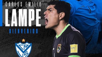 Vélez hace oficial la llegada del arquero Lampe