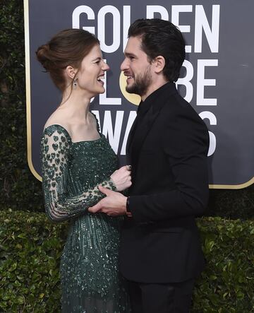 Rose Leslie y Kit Harington.