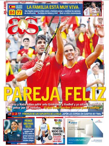 Las portadas de AS de julio