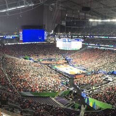 Final Four: cortinas de 4,7 millones para cubrir el US Bank