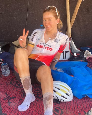 Anna Pujol, una superviviente en el desierto de Marruecos