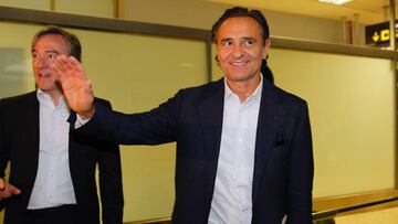 Prandelli ya está en Valencia para tomar el cargo de DT