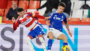22/03/25 PARTIDO SEGUNDA DIVISION
Granada - Real Oviedo
Carlos Neva (Granada CF) y Seoane (Real Oviedo)