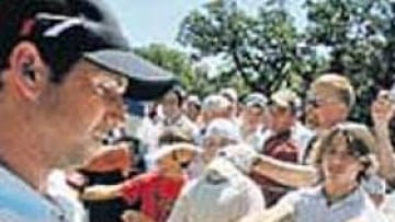 <b>'BIRDIE' DE ENTRADA. </b>García empezó a ganar al campo en el 1.