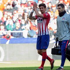 Savic es la 18ª lesión que sufre la defensa del Atlético