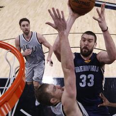 Un Marc de récord no evita la paliza de los Spurs de Pau Gasol
