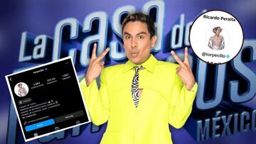 Ricardo Peralta se queda sin Instagram, agencia y comunidad LGBT lo cancela