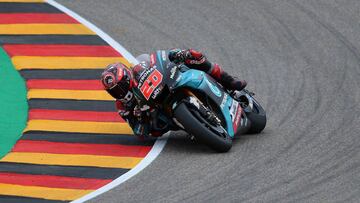 Quartararo planta cara a Marc en su jardín de Sachsenring