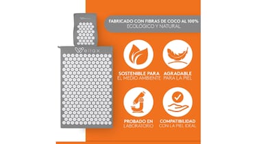 Adiós al dolor de espalda con la esterilla de acupresión que arrasa en Amazon