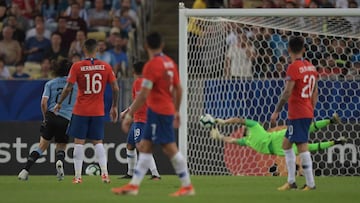 Chile 0 - 1 Uruguay, Copa América: resumen, resultado y goles