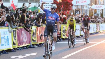Philipsen triunfa en Saitama con un Valverde que se divierte 