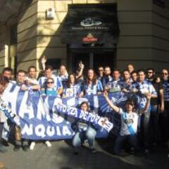 Peña Chamberí Blanquiazul: "No vamos al Calderón por memoria"