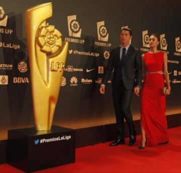 Cristiano Ronaldo, en la Gala que fue condecorado como el mejor de la temporada.