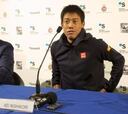Nishikori: "Rafa Nadal es el más grande sobre la tierra batida"
