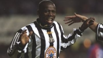 Asprilla no logró su mejor nivel en Newcastle debido a una lesión.