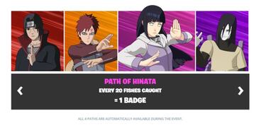 Naruto's The Nindo challenges in Fortnite: how to get free items