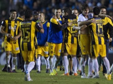 En imágenes la clasificación de Guaraní a las 'semis' de la Copa